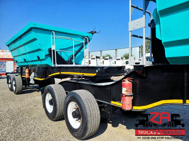 2021 SA TRUCK BODIES 25 CUBE SIDE TIPPER TRAILER #53115